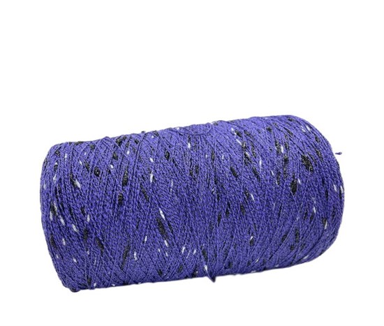 Синяя бобинная пряжа Cosmos Stock Yarn Italy вискоза (75%) ПМ (20%) ПА (5%) - фото 7501